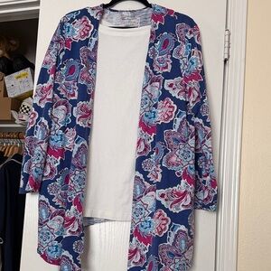 Chicos Tee and Knit Jacket